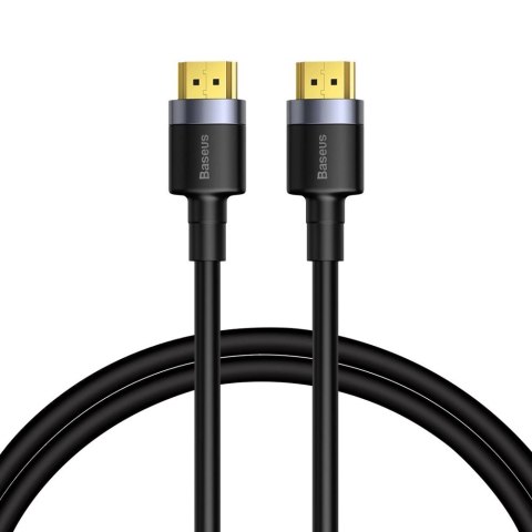 Kabel Baseus Cafule HDMI / HDMI 2.0 4K 60 Hz 3D 18 Gbps 2 m - czarny Kabel Baseus Cafule HDMI / HDMI 2.0 4K 60 Hz 3D 18 Gbps 2 m - czarny