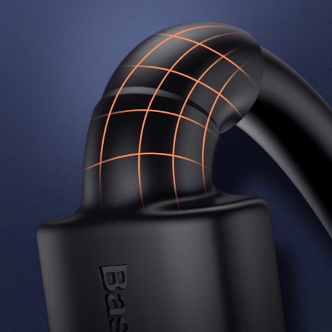 Kabel Baseus Cafule HDMI / HDMI 2.0 4K 60 Hz 3D 18 Gbps 2 m - czarny Kabel Baseus Cafule HDMI / HDMI 2.0 4K 60 Hz 3D 18 Gbps 2 m - czarny