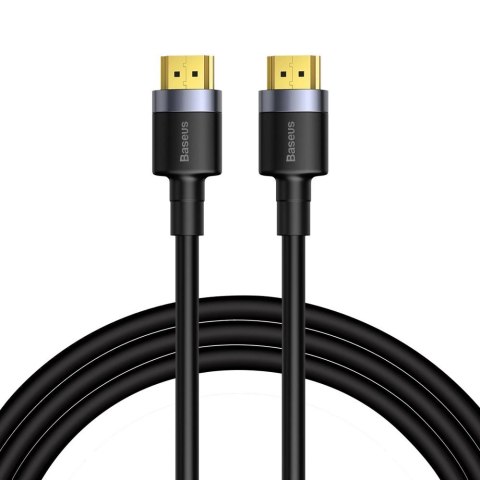 Kabel Baseus Cafule HDMI / HDMI 2.0 4K 60 Hz 3D 18 Gbps 3 m - czarny Kabel Baseus Cafule HDMI / HDMI 2.0 4K 60 Hz 3D 18 Gbps 3 m - czarny
