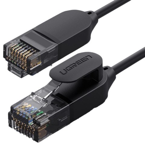 Kabel Ugreen NW122 70653 sieciowy Ethernet patchcord RJ45 Cat 6A UTP do 10Gb/s 3 m - czarny Kabel Ugreen NW122 70653 sieciowy Ethernet patchcord RJ45 Cat 6A UTP do 10Gb/s 3 m - czarny