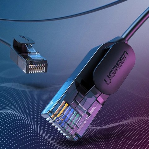 Kabel Ugreen NW122 70653 sieciowy Ethernet patchcord RJ45 Cat 6A UTP do 10Gb/s 3 m - czarny Kabel Ugreen NW122 70653 sieciowy Ethernet patchcord RJ45 Cat 6A UTP do 10Gb/s 3 m - czarny
