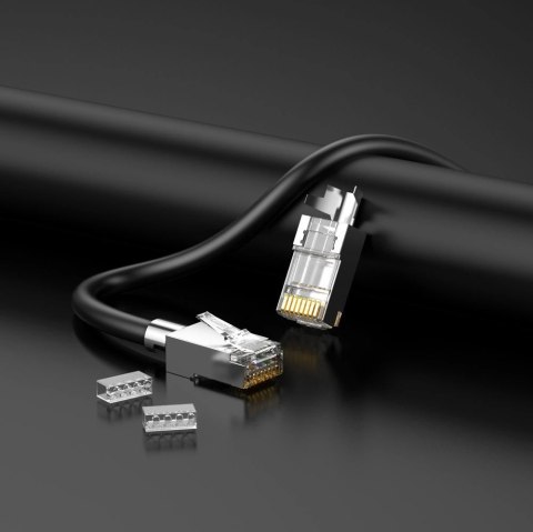 Ugreen 10x modularny wtyk wtyczka RJ45 8P8C Cat 6A / 7 (70316) Ugreen 10x modularny wtyk wtyczka RJ45 8P8C Cat 6A / 7 (70316)