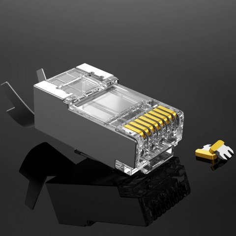 Ugreen 10x modularny wtyk wtyczka RJ45 8P8C Cat 6A / 7 (70316) Ugreen 10x modularny wtyk wtyczka RJ45 8P8C Cat 6A / 7 (70316)