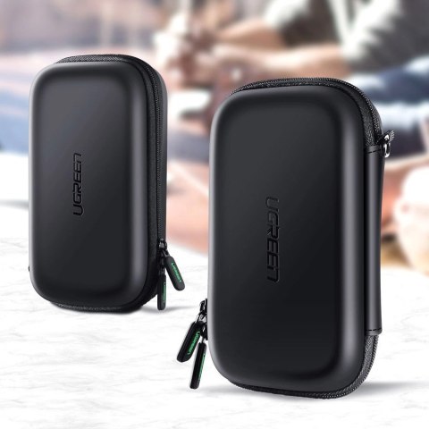 Ugreen etui pudełko na dysk twardy HDD i akcesoria 16,5 x 9,5 x 4,5 cm czarny (40707) Ugreen etui pudełko na dysk twardy HDD i akcesoria 16,5 x 9,5 x 4,5 cm czarny (40707)