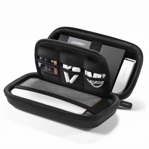 Ugreen etui pudełko na dysk twardy HDD i akcesoria 18 x 9,5 x 5,5 cm czarny (50274) Ugreen etui pudełko na dysk twardy HDD i akcesoria 18 x 9,5 x 5,5 cm czarny (50274)