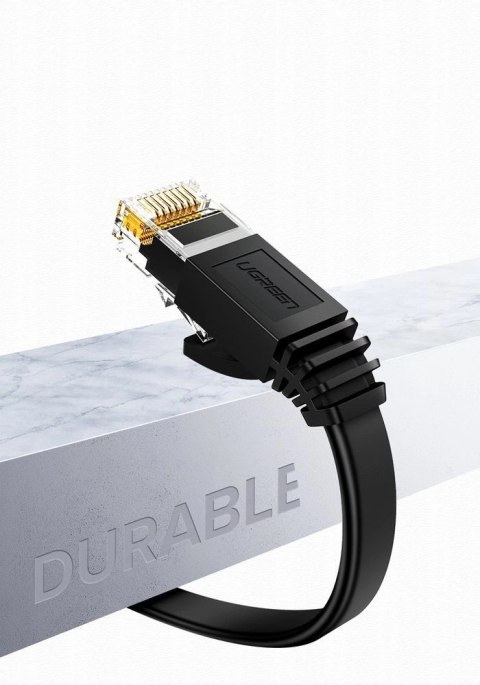 Ugreen kabel przewód internetowy sieciowy Ethernet patchcord RJ45 Cat 6 UTP 1000Mbps 1m czarny (20159) Ugreen kabel przewód internetowy sieciowy Ethernet patchcord RJ45 Cat 6 UTP 1000Mbps 1m czarny (20159)