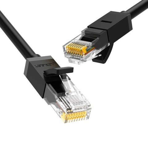 Ugreen kabel przewód internetowy sieciowy Ethernet patchcord RJ45 Cat 6 UTP 1000Mbps 5m czarny (20162) Ugreen kabel przewód internetowy sieciowy Ethernet patchcord RJ45 Cat 6 UTP 1000Mbps 5m czarny (20162)