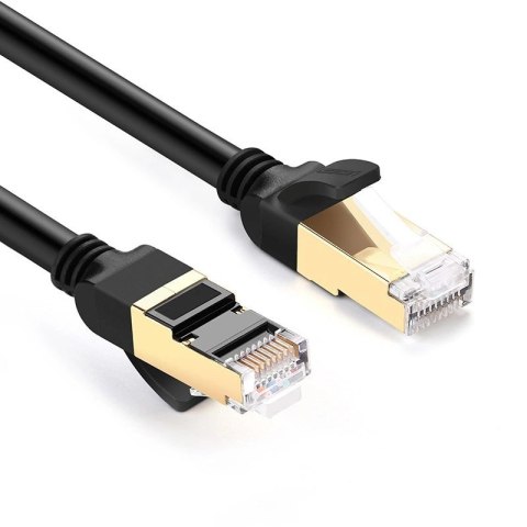 Ugreen kabel przewód internetowy sieciowy Ethernet patchcord RJ45 Cat 7 STP LAN 10Gbps 2m czarny (11269) Ugreen kabel przewód internetowy sieciowy Ethernet patchcord RJ45 Cat 7 STP LAN 10Gbps 2m czarny (11269)