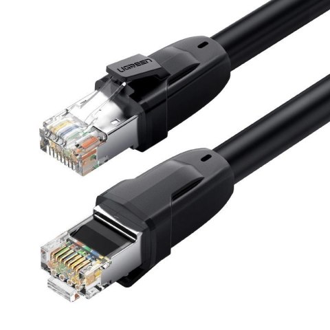 Ugreen kabel przewód internetowy sieciowy Ethernet patchcord RJ45 Cat 8 T568B 2m czarny (70329) Ugreen kabel przewód internetowy sieciowy Ethernet patchcord RJ45 Cat 8 T568B 2m czarny (70329)