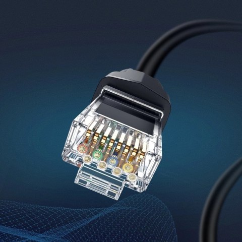 Ugreen kabel przewód internetowy sieciowy Ethernet patchcord RJ45 Cat 8 T568B 2m czarny (70329) Ugreen kabel przewód internetowy sieciowy Ethernet patchcord RJ45 Cat 8 T568B 2m czarny (70329)