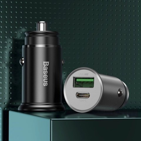 Baseus PPS inteligentna ładowarka samochodowa USB / USB Typ C 30 W Quick Charge 4.0 QC4+ Power Delivery 3.0 VOOC SCP AFC MTKPE c