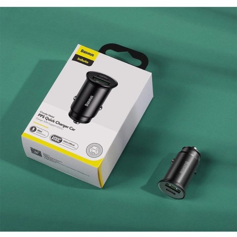 Baseus PPS inteligentna ładowarka samochodowa USB / USB Typ C 30 W Quick Charge 4.0 QC4+ Power Delivery 3.0 VOOC SCP AFC MTKPE c