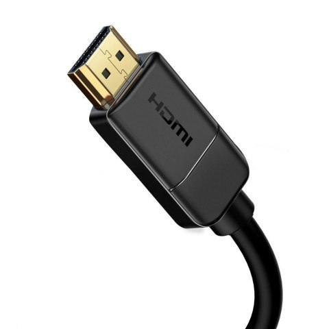 Baseus kabel przewód HDMI 2.0 4K 60 Hz 3D HDR 18 Gbps 3 m czarny (CAKGQ-C01) Baseus kabel przewód HDMI 2.0 4K 60 Hz 3D HDR 18 Gbps 3 m czarny (CAKGQ-C01)