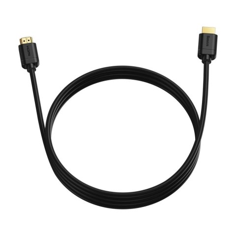 Baseus kabel przewód HDMI 2.0 4K 60 Hz 3D HDR 18 Gbps 3 m czarny (CAKGQ-C01) Baseus kabel przewód HDMI 2.0 4K 60 Hz 3D HDR 18 Gbps 3 m czarny (CAKGQ-C01)