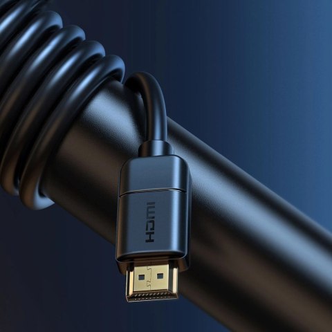 Baseus kabel przewód HDMI 2.0 4K 60 Hz 3D HDR 18 Gbps 3 m czarny (CAKGQ-C01) Baseus kabel przewód HDMI 2.0 4K 60 Hz 3D HDR 18 Gbps 3 m czarny (CAKGQ-C01)
