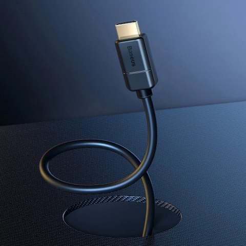 Baseus kabel przewód HDMI 2.0 4K 60 Hz 3D HDR 18 Gbps 3 m czarny (CAKGQ-C01) Baseus kabel przewód HDMI 2.0 4K 60 Hz 3D HDR 18 Gbps 3 m czarny (CAKGQ-C01)