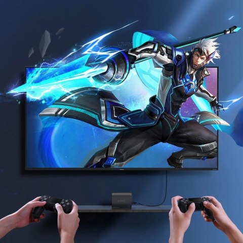 Baseus kabel przewód HDMI 2.0 4K 60 Hz 3D HDR 18 Gbps 3 m czarny (CAKGQ-C01) Baseus kabel przewód HDMI 2.0 4K 60 Hz 3D HDR 18 Gbps 3 m czarny (CAKGQ-C01)