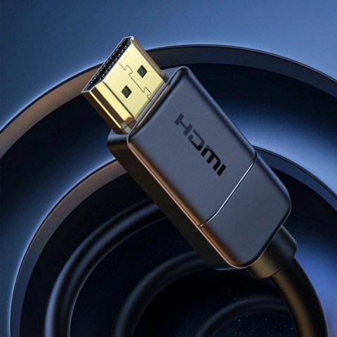 Baseus kabel przewód HDMI 2.0 4K 60 Hz 3D HDR 18 Gbps 3 m czarny (CAKGQ-C01) Baseus kabel przewód HDMI 2.0 4K 60 Hz 3D HDR 18 Gbps 3 m czarny (CAKGQ-C01)