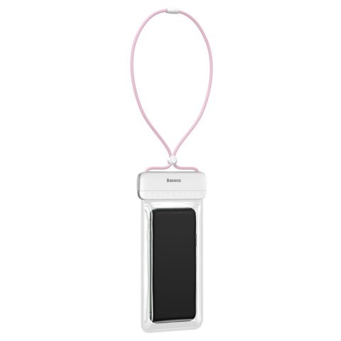 Baseus uniwersalny wodoodporny pokrowiec etui na telefon (max 7,2'') na basen nad wodę IPX8 różowy (ACFSD-D24) Baseus uniwersalny wodoodporny pokrowiec etui na telefon (max 7,2'') na basen nad wodę IPX8 różowy (ACFSD-D24)