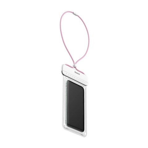 Baseus uniwersalny wodoodporny pokrowiec etui na telefon (max 7,2'') na basen nad wodę IPX8 różowy (ACFSD-D24) Baseus uniwersalny wodoodporny pokrowiec etui na telefon (max 7,2'') na basen nad wodę IPX8 różowy (ACFSD-D24)
