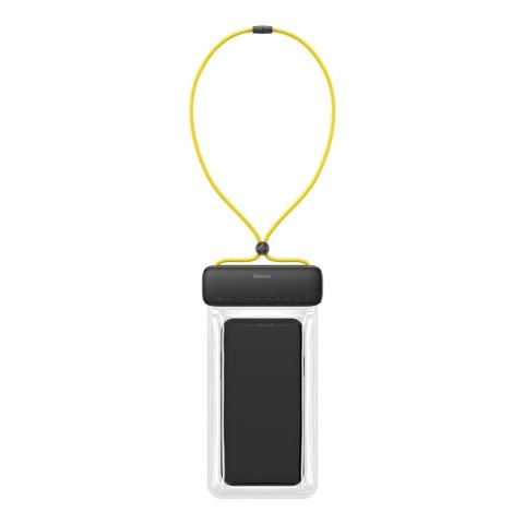 Baseus uniwersalny wodoodporny pokrowiec etui na telefon (max 7,2'') na basen nad wodę IPX8 żółty (ACFSD-DGY) Baseus uniwersalny wodoodporny pokrowiec etui na telefon (max 7,2'') na basen nad wodę IPX8 żółty (ACFSD-DGY)