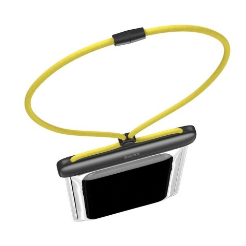 Baseus uniwersalny wodoodporny pokrowiec etui na telefon (max 7,2'') na basen nad wodę IPX8 żółty (ACFSD-DGY) Baseus uniwersalny wodoodporny pokrowiec etui na telefon (max 7,2'') na basen nad wodę IPX8 żółty (ACFSD-DGY)