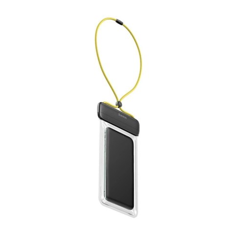 Baseus uniwersalny wodoodporny pokrowiec etui na telefon (max 7,2'') na basen nad wodę IPX8 żółty (ACFSD-DGY) Baseus uniwersalny wodoodporny pokrowiec etui na telefon (max 7,2'') na basen nad wodę IPX8 żółty (ACFSD-DGY)
