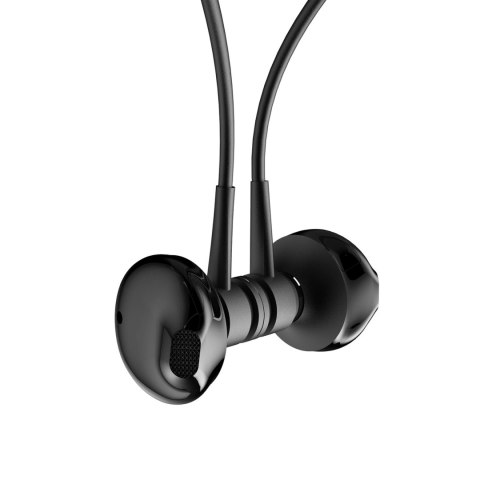 Dudao douszne bezprzewodowe słuchawki bluetooth zestaw słuchawkowy czarny (U5 Plus black) Dudao douszne bezprzewodowe słuchawki bluetooth zestaw słuchawkowy czarny (U5 Plus black)