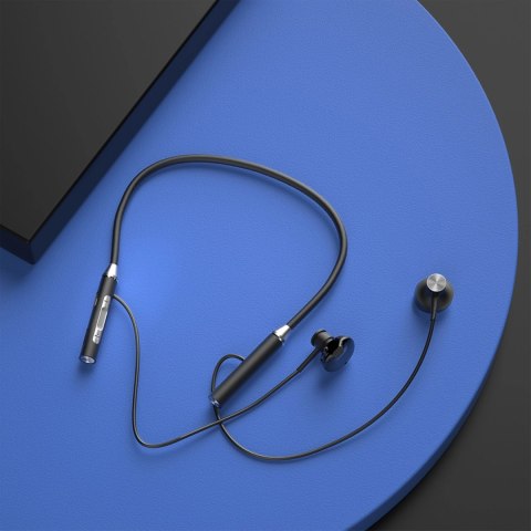 Dudao douszne bezprzewodowe słuchawki bluetooth zestaw słuchawkowy czarny (U5 Plus black) Dudao douszne bezprzewodowe słuchawki bluetooth zestaw słuchawkowy czarny (U5 Plus black)