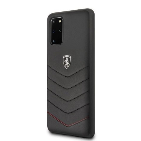 Etui Ferrari Heritage na Samsung Galaxy S20+ - czarne Etui Ferrari Heritage na Samsung Galaxy S20+ - czarne