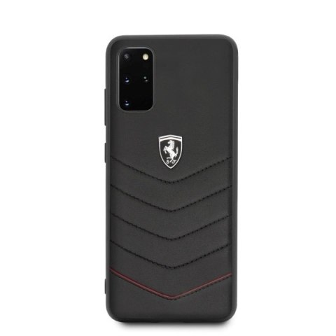 Etui Ferrari Heritage na Samsung Galaxy S20+ - czarne Etui Ferrari Heritage na Samsung Galaxy S20+ - czarne