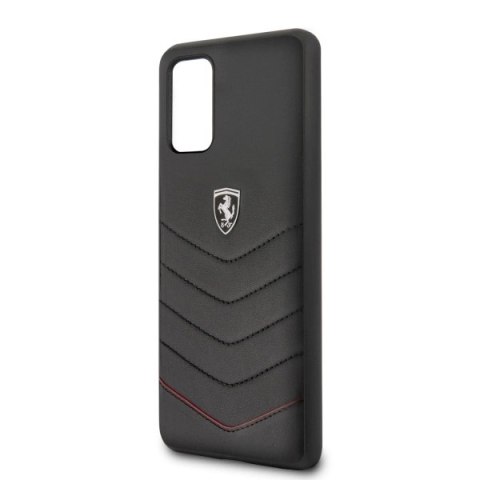 Etui Ferrari Heritage na Samsung Galaxy S20+ - czarne Etui Ferrari Heritage na Samsung Galaxy S20+ - czarne