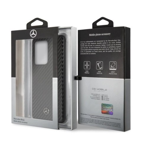 Etui Mercedes Dynamic na Samsung Galaxy S20 Ultra - czarne Etui Mercedes Dynamic na Samsung Galaxy S20 Ultra - czarne
