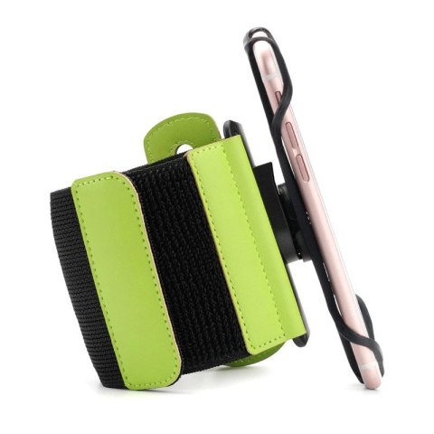 Etui opaska sportowa na nadgarstek armband do biegania na telefon do 6'' cali czarny