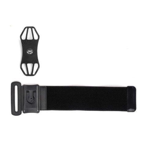 Etui opaska sportowa na nadgarstek armband do biegania na telefon do 6'' cali czarny