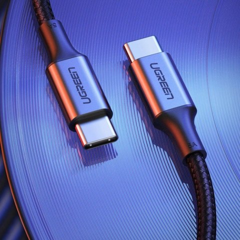Kabel Ugreen US316 70427 USB-C - USB-C PD QC FCP 100W 5A 480Mb/s 1m - szary Kabel Ugreen US316 70427 USB-C - USB-C PD QC FCP 100W 5A 480Mb/s 1m - szary