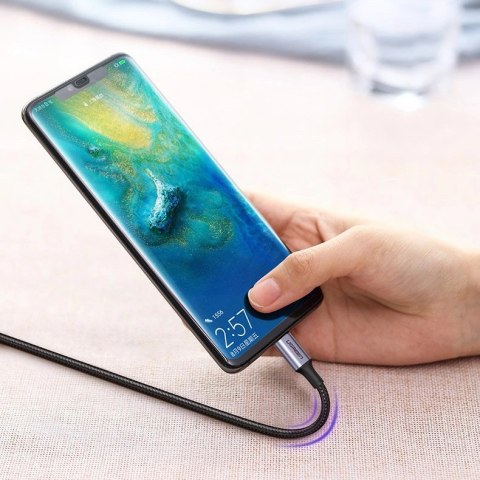 Kabel Ugreen US316 70429 USB-C - USB-C PD QC FCP 100W 5A 480Mb/s 2m - szary Kabel Ugreen US316 70429 USB-C - USB-C PD QC FCP 100W 5A 480Mb/s 2m - szary