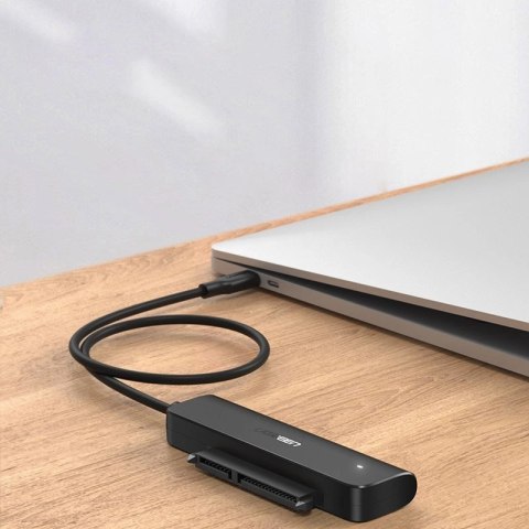 Ugreen adapter przejściówka dysku HDD SSD 2,5'' SATA III 3.0 - USB Typ C 3.2 Gen 1 (SuperSpeed USB 5 Gbps) czarny (70610 CM321) Ugreen adapter przejściówka dysku HDD SSD 2,5'' SATA III 3.0 - USB Typ C 3.2 Gen 1 (SuperSpeed USB 5 Gbps) czarny (70610 CM321)