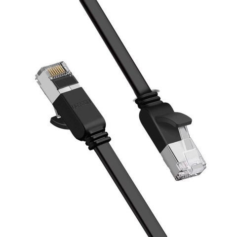 Ugreen płaski kabel przewód internetowy sieciowy Ethernet patchcord RJ45 Cat 6 UTP 1000 Mbps 5 m czarny (NW101 50187) Ugreen płaski kabel przewód internetowy sieciowy Ethernet patchcord RJ45 Cat 6 UTP 1000 Mbps 5 m czarny (NW101 50187)