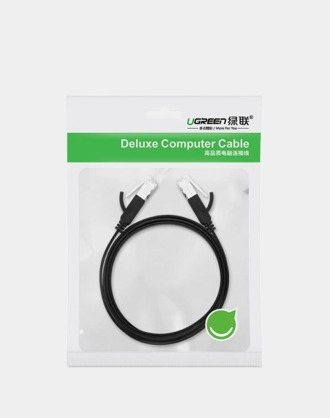 Ugreen płaski kabel przewód internetowy sieciowy Ethernet patchcord RJ45 Cat 6 UTP 1000 Mbps 5 m czarny (NW101 50187) Ugreen płaski kabel przewód internetowy sieciowy Ethernet patchcord RJ45 Cat 6 UTP 1000 Mbps 5 m czarny (NW101 50187)