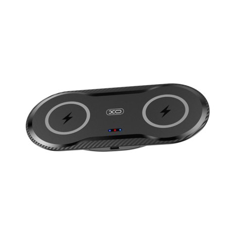 XO ładowarka bezprzewodowa indukcyjna WX025 2w1 czarna 20W