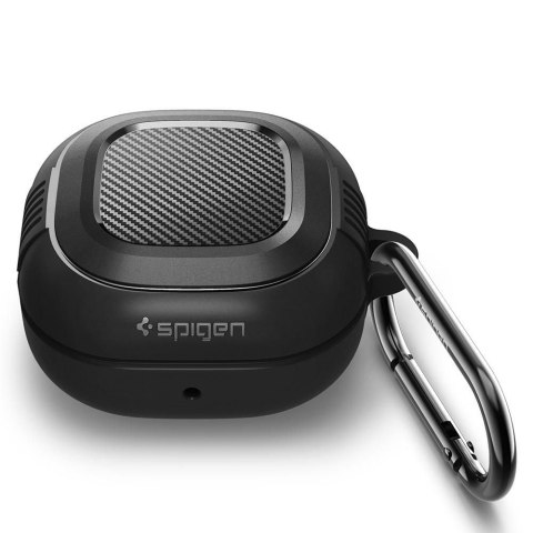 Spigen etui Rugged Armor do Samsung do Samsung Buds Live / Pro matte czarne Spigen etui Rugged Armor do Samsung do Samsung Buds Live / Pro matte czarne