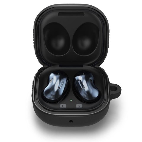 Spigen etui Rugged Armor do Samsung do Samsung Buds Live / Pro matte czarne Spigen etui Rugged Armor do Samsung do Samsung Buds Live / Pro matte czarne