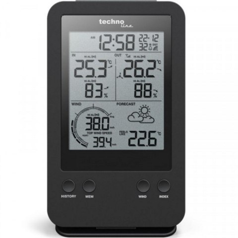 Technoline stacja pogodowa Anemometr WS9008 + wiatromierz Technoline stacja pogodowa Anemometr WS9008 + wiatromierz
