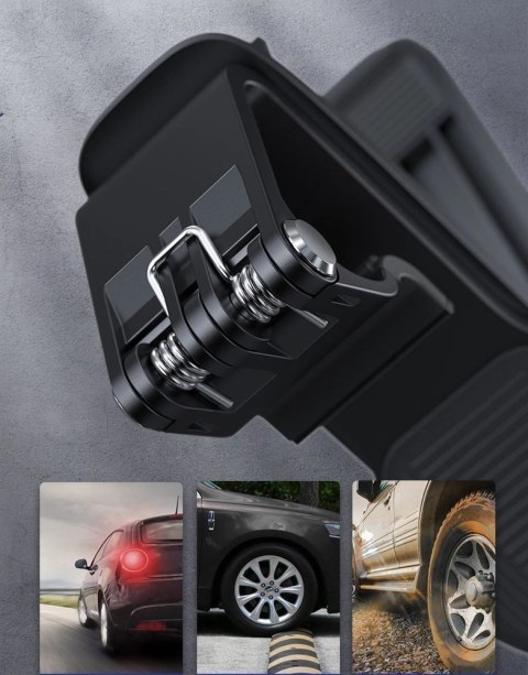 Baseus Big Mouth Pro uchwyt samochodowy klamra na deskę rozdzielczą czarny (SUDZ-A01) Baseus Big Mouth Pro uchwyt samochodowy klamra na deskę rozdzielczą czarny (SUDZ-A01)