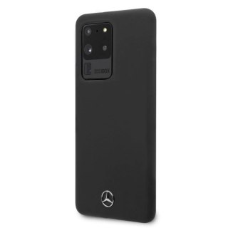 Etui Mercedes Silicone Line na Samsung Galaxy S20 Ultra - czarne