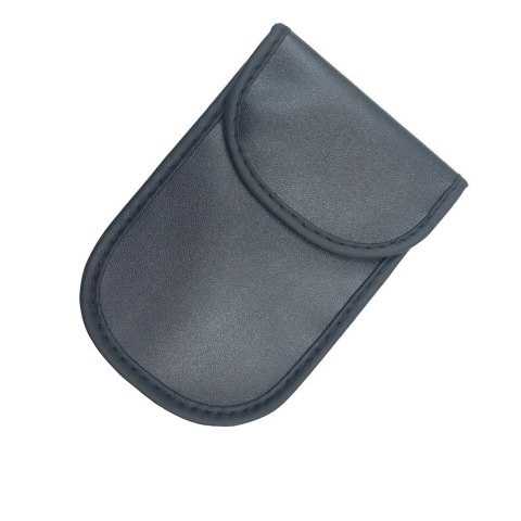 Etui antykradzieżowe na klucze samochodowe blokujące fale radiowe pokrowiec Keyless Faraday Box klatka Faradaya 14 cm z 10 cm cz Etui antykradzieżowe na klucze samochodowe blokujące fale radiowe pokrowiec Keyless Faraday Box klatka Faradaya 14 cm z 10 cm cz