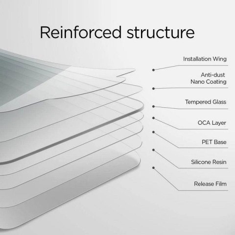 Szkło hartowane Spigen Glas.tR Slim na iPhone 7 / 8 / SE 2020 / 2022