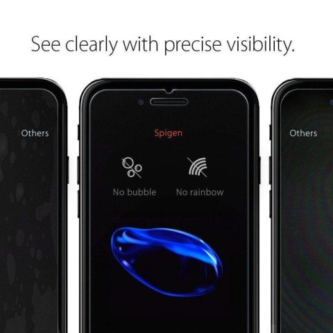 Szkło hartowane Spigen Glas.tR Slim na iPhone 7 / 8 / SE 2020 / 2022