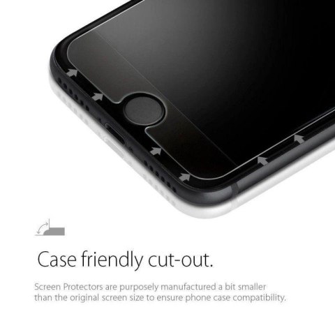 Szkło hartowane Spigen Glas.tR Slim na iPhone 7 / 8 / SE 2020 / 2022